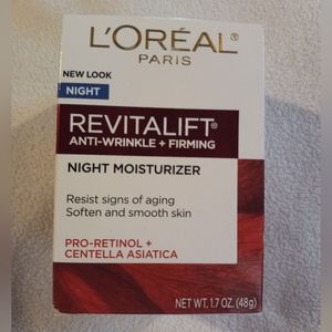 1 loreal paris revitalift anti wrinkle + Firming night cream